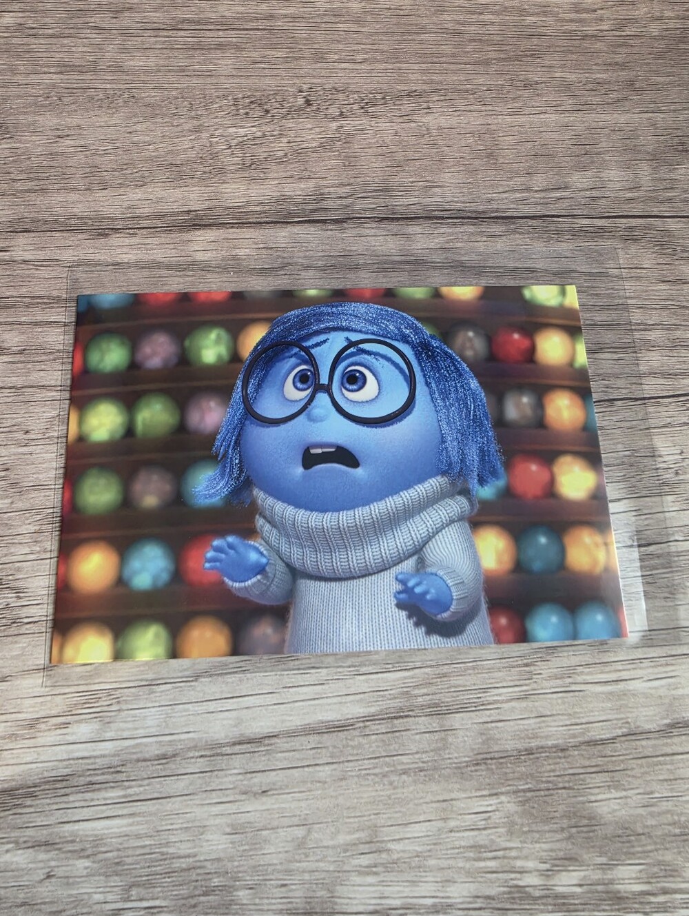 ✨️BUY 3 FOR $22 Sadness, Inside Out, 2015 Postcard